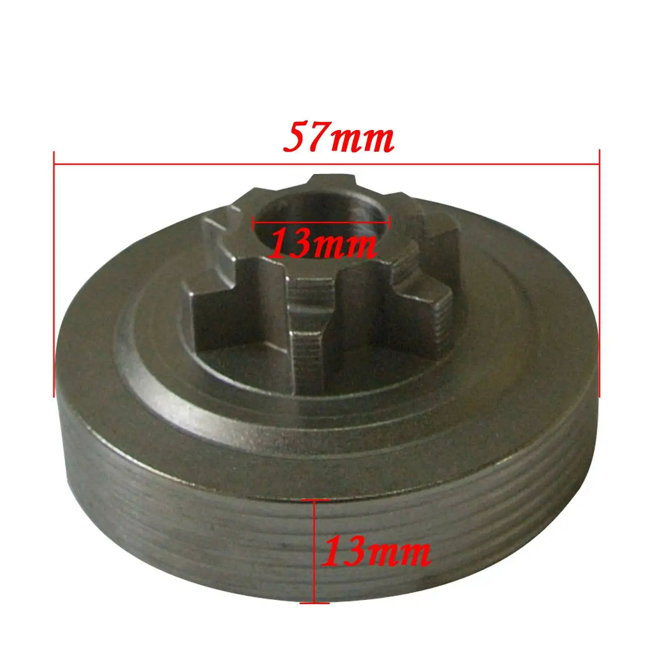 

6 Teeth Clutch Drum For Chinese Chainsaw 2500 25cc Zenoah G2500