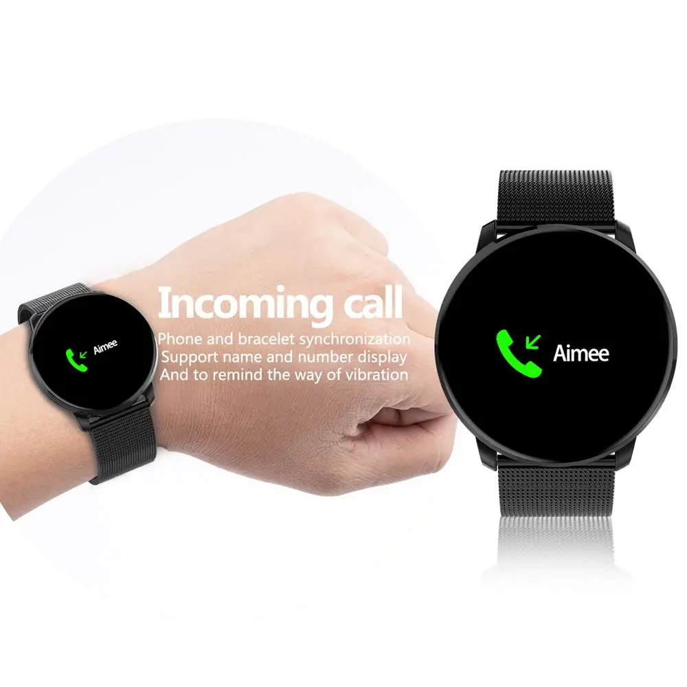 Новый Фитнес Трекер Смарт часы для мужчин Bluetooth женщин сердечного ритма сна