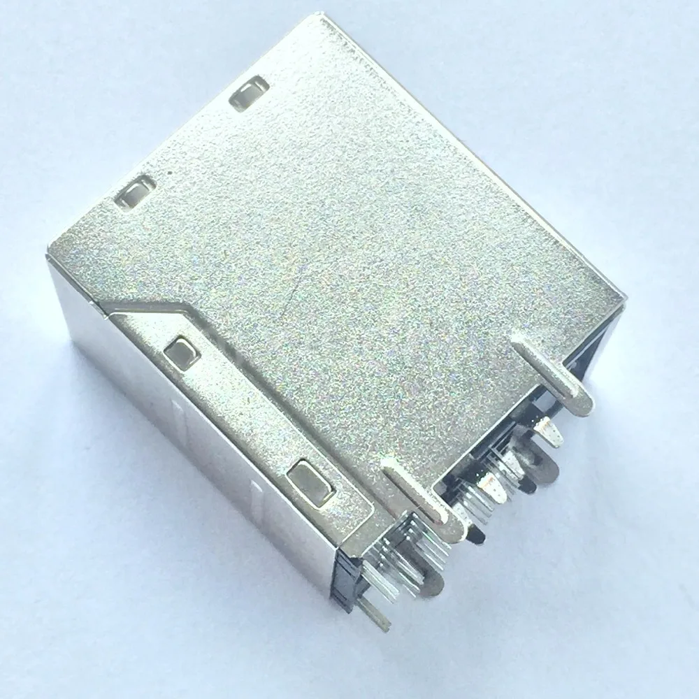 1 шт. G40Y RJ45 USB Ethernet кабель гнездовой разъем с 2 светодиодами для подключения данных