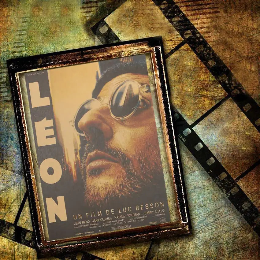 TIE LER Leon классический фильм бар общежитие кафе декоративная мебель Живопись стены