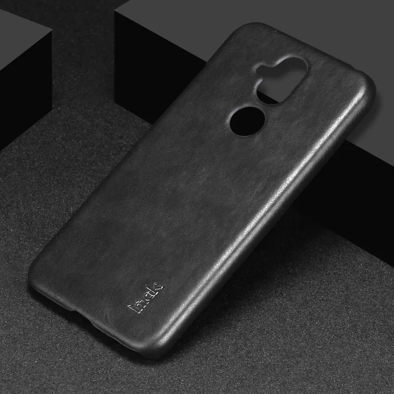 IMAK Ruiyi Series Luxury Skin PU Leather Case for Nokia 8.1 X7 7.1 Plus Hard PC Back Cover NOKIA High Quality Cases |