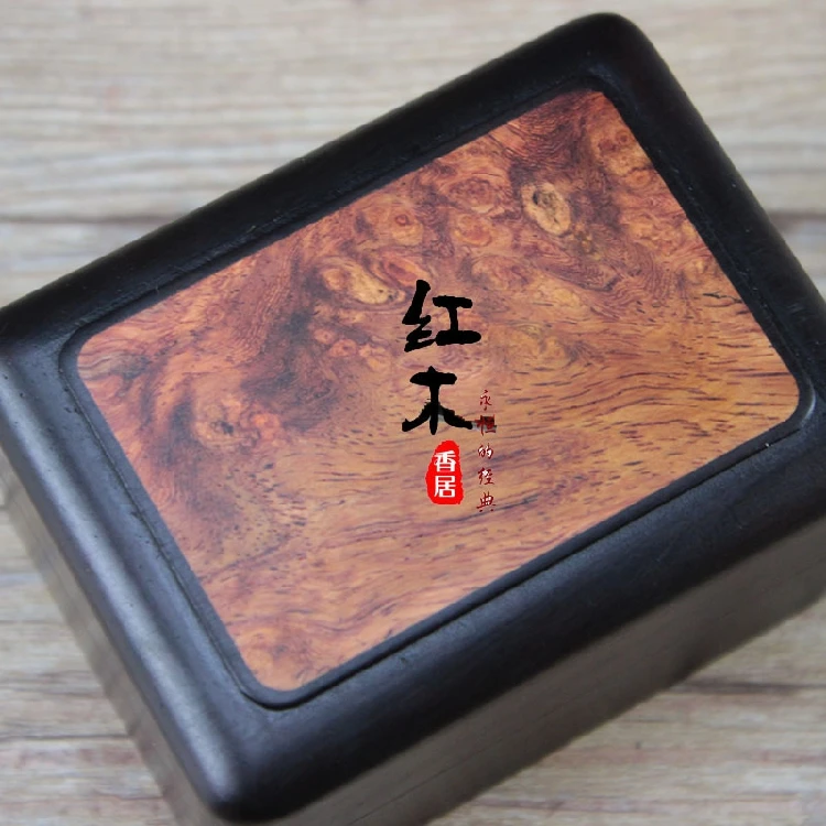 Домашний декор прямоугольная деревянная шкатулка для украшений ювелирных