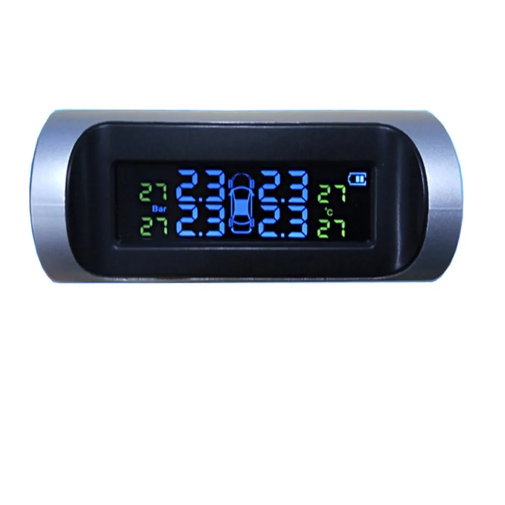 Для Steelmate Tp-s1i Tpms система контроля давления в шинах беспроводной солнечный дисплей 4 внутренних/внешних датчика