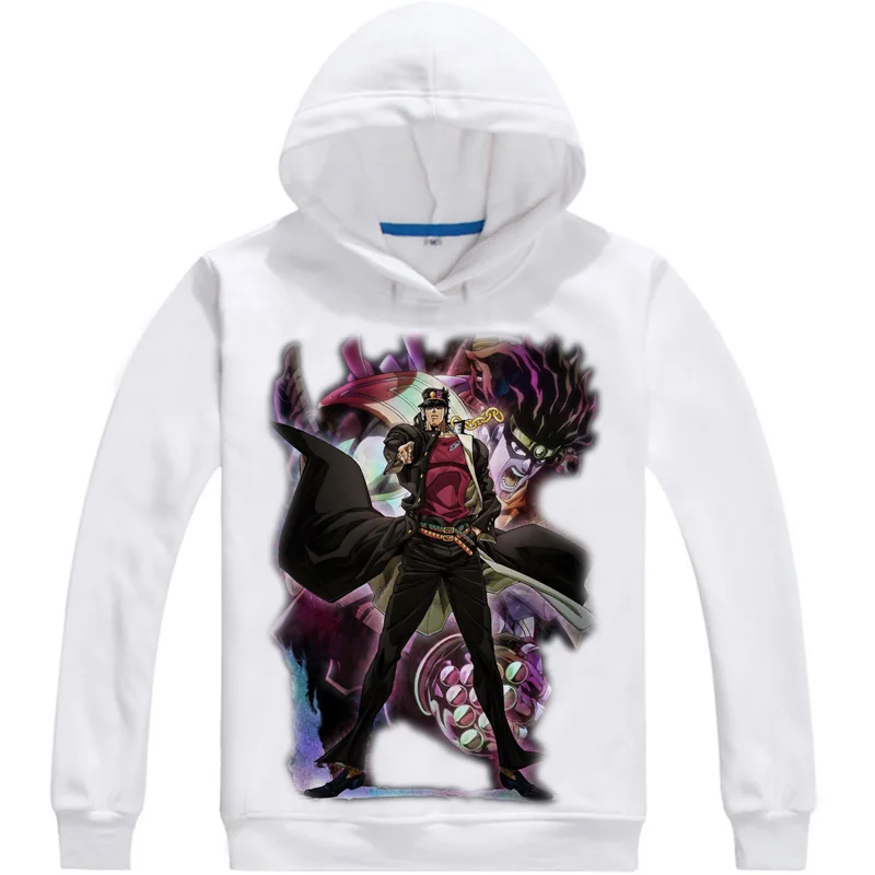 Новинка необычная Толстовка JoJo's Adventure осенне зимнее пальто для косплея