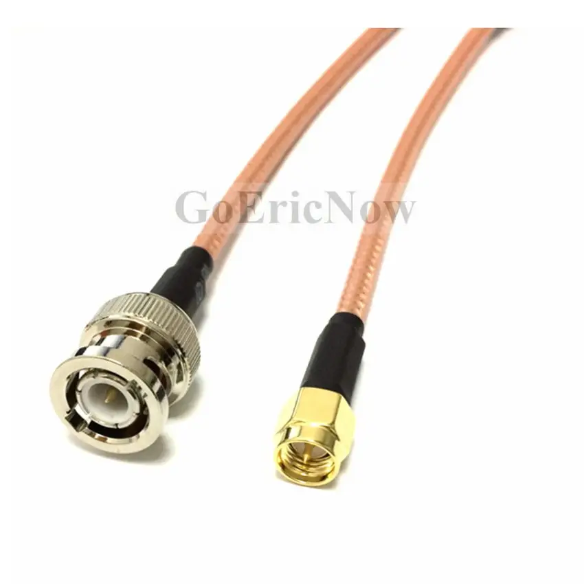 4 шт. RF коаксиальный 50 Ом SMA Male к BNC RG142 кабельный разъем (0 1 м 0 15 2 3 5 м) | Обустройство