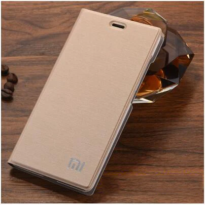 Горячее предложение! Распродажа! Xiaomi RedMi 4 4 pro 4A 4X3 3S 3X S стенд флип чехол из искусственной кожи чехол Xiaomi RedMi 4pro Prime жесткий чехол S - Цвет: Золотой