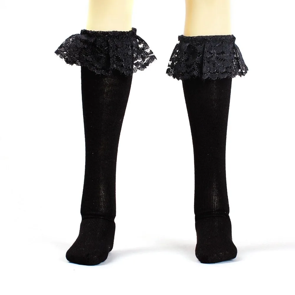 [Wamami] 13 # Acc черные кружевные носки/чулки 1/4 MSD1/3 SD DZ AOD BJD Dollfie