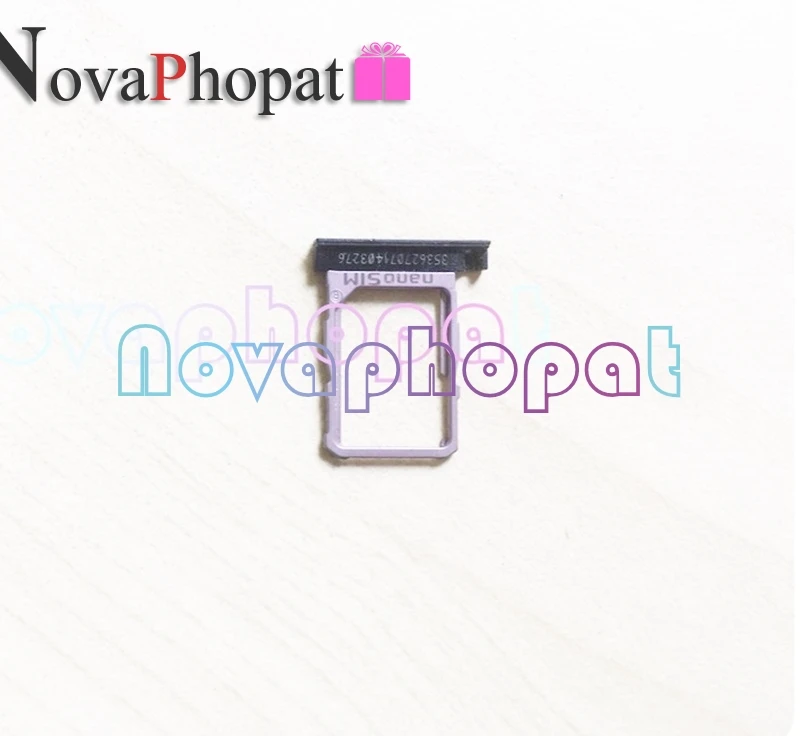 

Novaphopat, черный лоток для SIM-карты для LG Nexus 5X, H790, H791, H798, держатель для Sim-карты, слот-адаптер, считыватель слотов, Замена + отслеживание