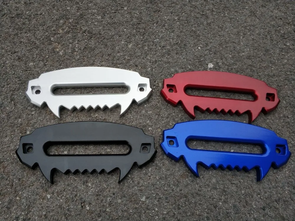 Алюминиевая Направляющая fairlead hawse для синтетической лебедки 12000 фунтов
