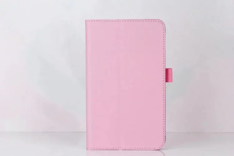 Ультратонкий чехол книжка Litchi 2 Folder Folio Stand Smart PU кожаный для Samsung Galaxy Tab A 7 0 2016 T280 SM