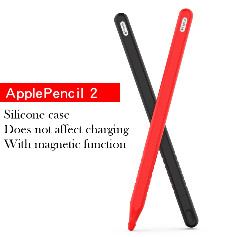 Противоскользящий силиконовый защитный чехол для Apple Pencil аксессуары держатель