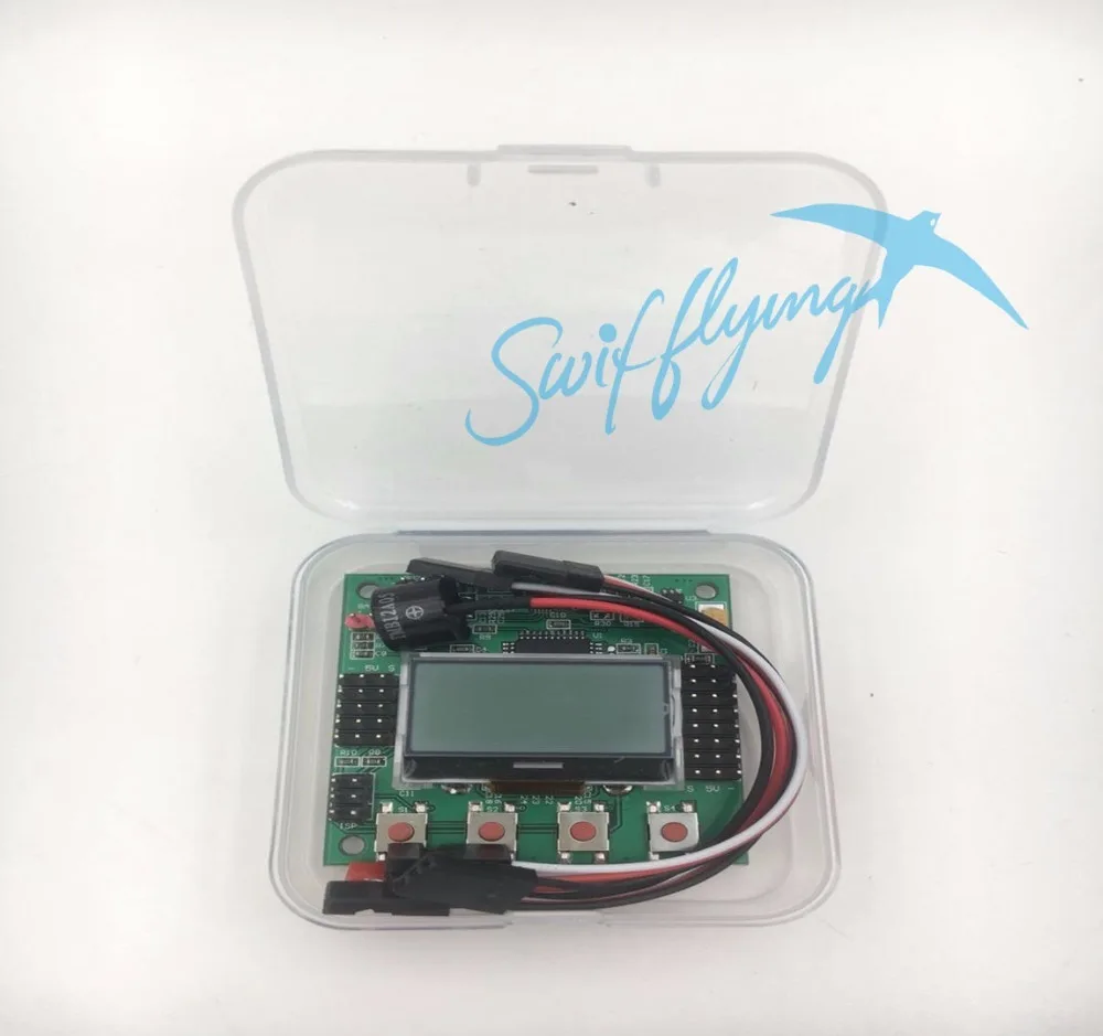 Панель управления полетом Swiftflying KK 2.1.5 LCD Multirotor KK2.1.5 Newest V1.19S1 Quadcopter KK2 6050MPU 644PA и USBASP|kk