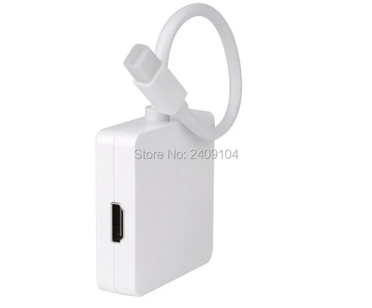 SZAICHGSI 3 в 1 Mini DP DisplayPort для HDMI/DVI/VGA Display Port кабель адаптер Apple MacBook Pro Air mini Для iMac 50