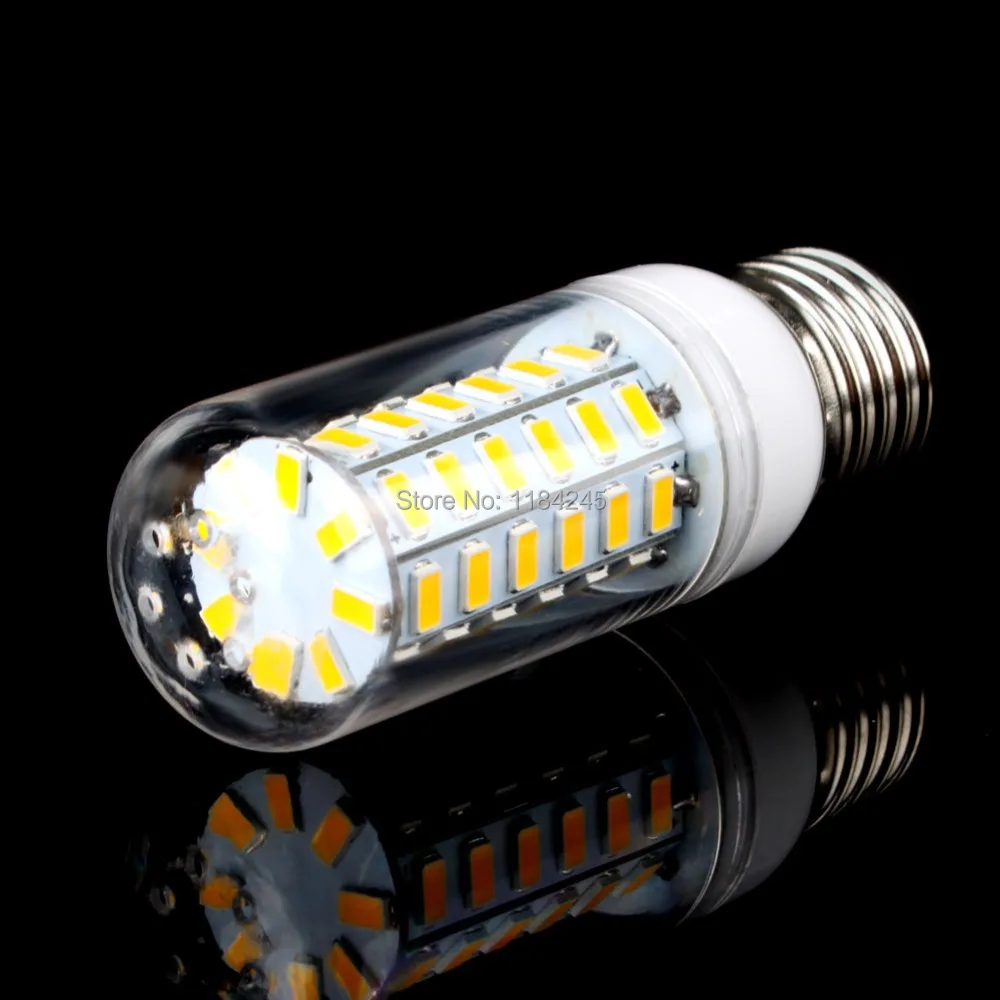 Высокое качество свет книги 220 В 110 8 Вт E27 SMD 5730 Светодиодная лампа кукурузы 56leds