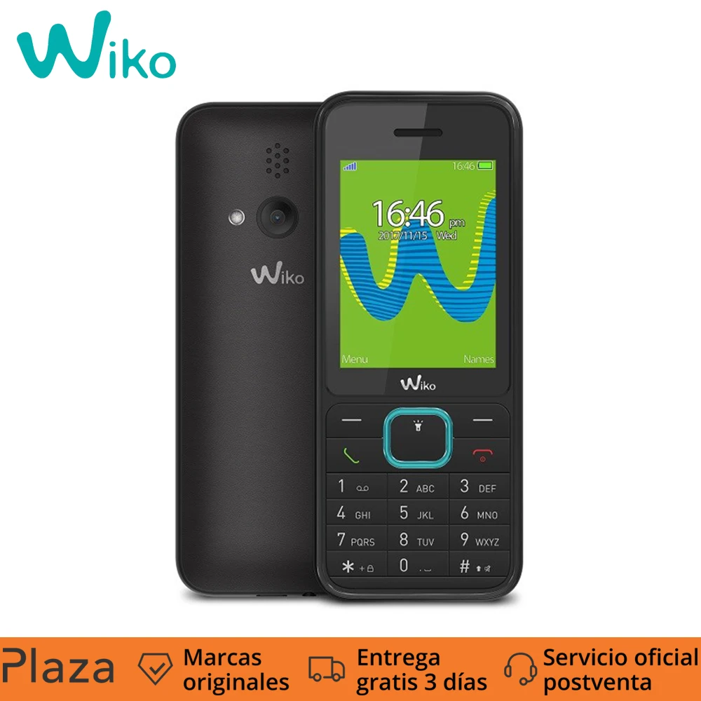 WIKO RIFF3 Phone BLACK GSM 2.4IN 240X320P SD UP TO 32GB IN Big Battery Mobile | Мобильные телефоны и аксессуары