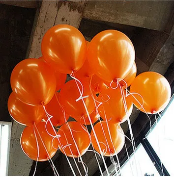 orange 20 шт 1,5 г золотой черный белый латексный шар надувные воздушные шары Детские шарики для дня рождения шарики для свадебного украшения гелиевые шары - Цвет: orange