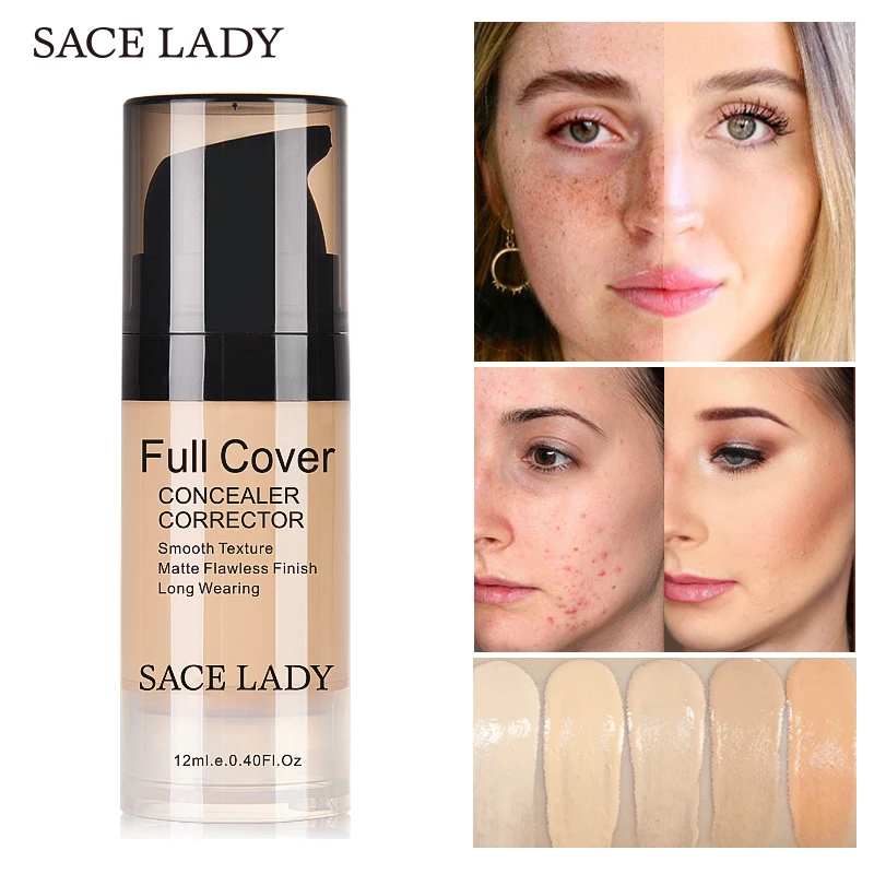SACE LADY полное покрытие лица консилер крем для макияжа Жидкий корректор
