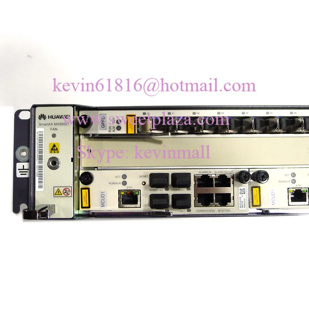 Hua wei mini GPON или EPON OLT MA5608T с 2 * MCUD1 + 1 MPWC GPFD C +|Сетевые шкафы| |