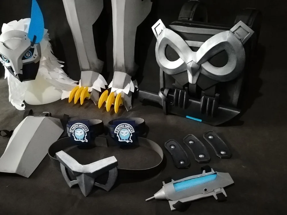 На заказ Overwatch Зимняя Страна Чудес Ana Skin Snow Owl Armor Косплей купить |
