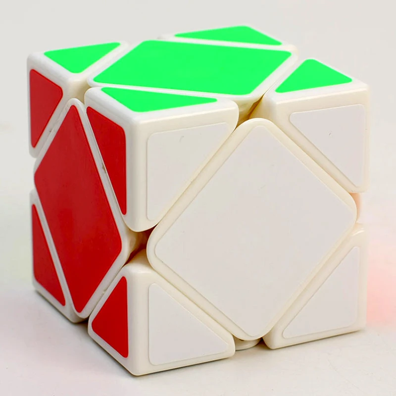 white Qiyi QiCheng мини-куб магический куб скорость кубики Cubo Rubic Волшебные кирпичики блок мозговой тизер Новогодний подарок игрушки для детей - Цвет: white