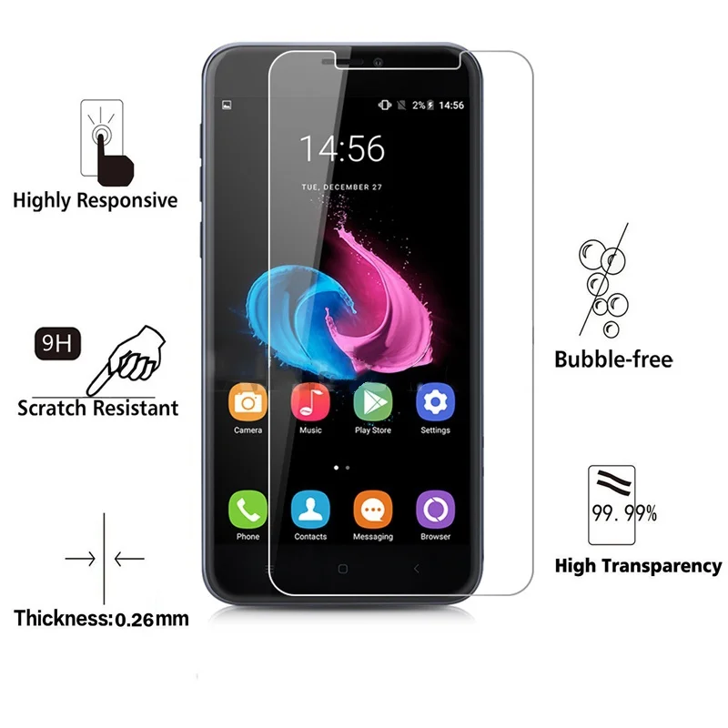 Для Oukitel K10000 Pro K8000 K6000 K5000 плюс K4000 C4 C5 C8 U20 U11 K5 закаленное Стекло 9 h Экран защиты |