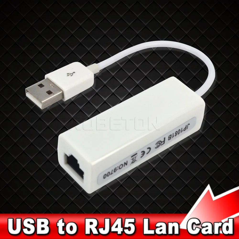 Высокоскоростной сетевой адаптер KEBETEME USB 2 0 к RJ45 LAN 10/100 для ПК/windows 7 ноутбука