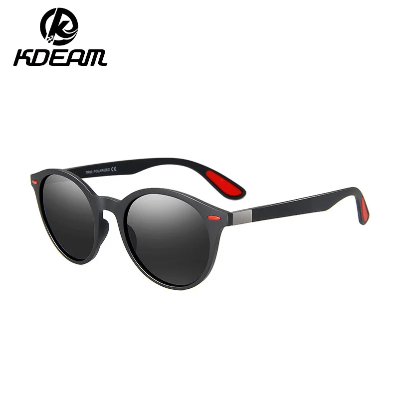 Kdeam New Sunglasses Oval Retro Polarized Cross-border Foreign Trade High Quality Glasses XH19 |