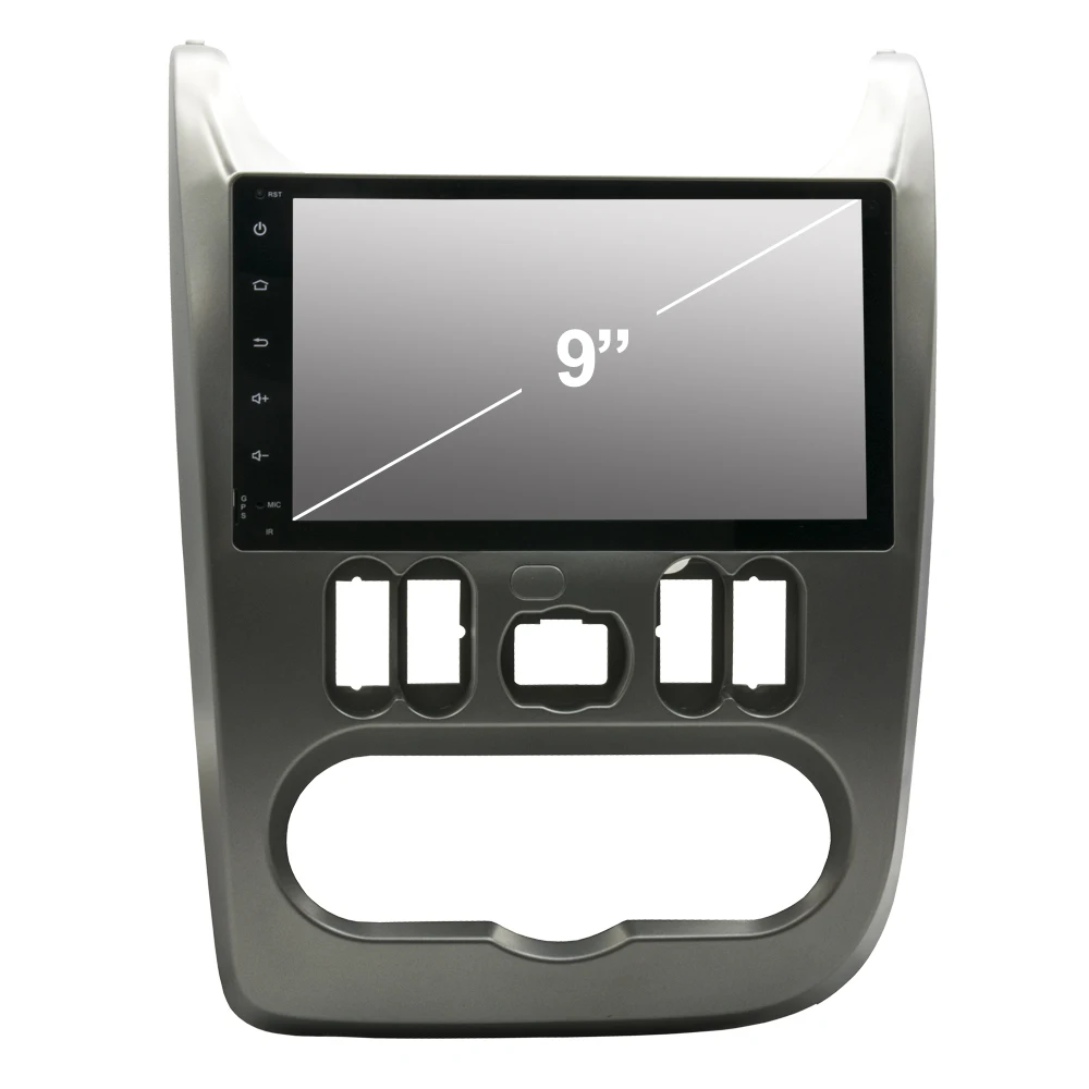 Автомагнитола Owtosin мультимедийный видеоплеер навигация GPS Android 9 0 для Renault Logan 2009