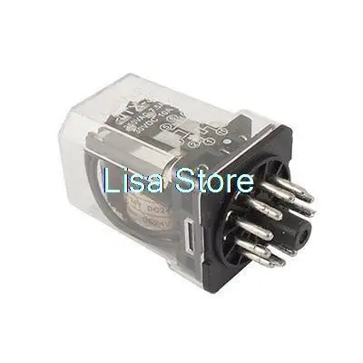 

JTX-3C DC 24V Катушка 7.5A 250V AC 10A 30V DC силовое реле 11 контактов 3PDT