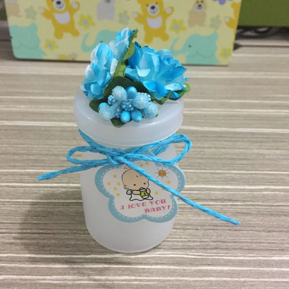 Креативная личность маленькая бутылка для пудинга конфет пластиковая детская