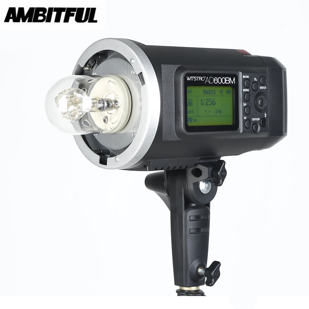 Godox AD600BM 600Ws GN87 Bowens Mount высокоскоростной синхронизирующий уличный стробоскоп с 2 4G