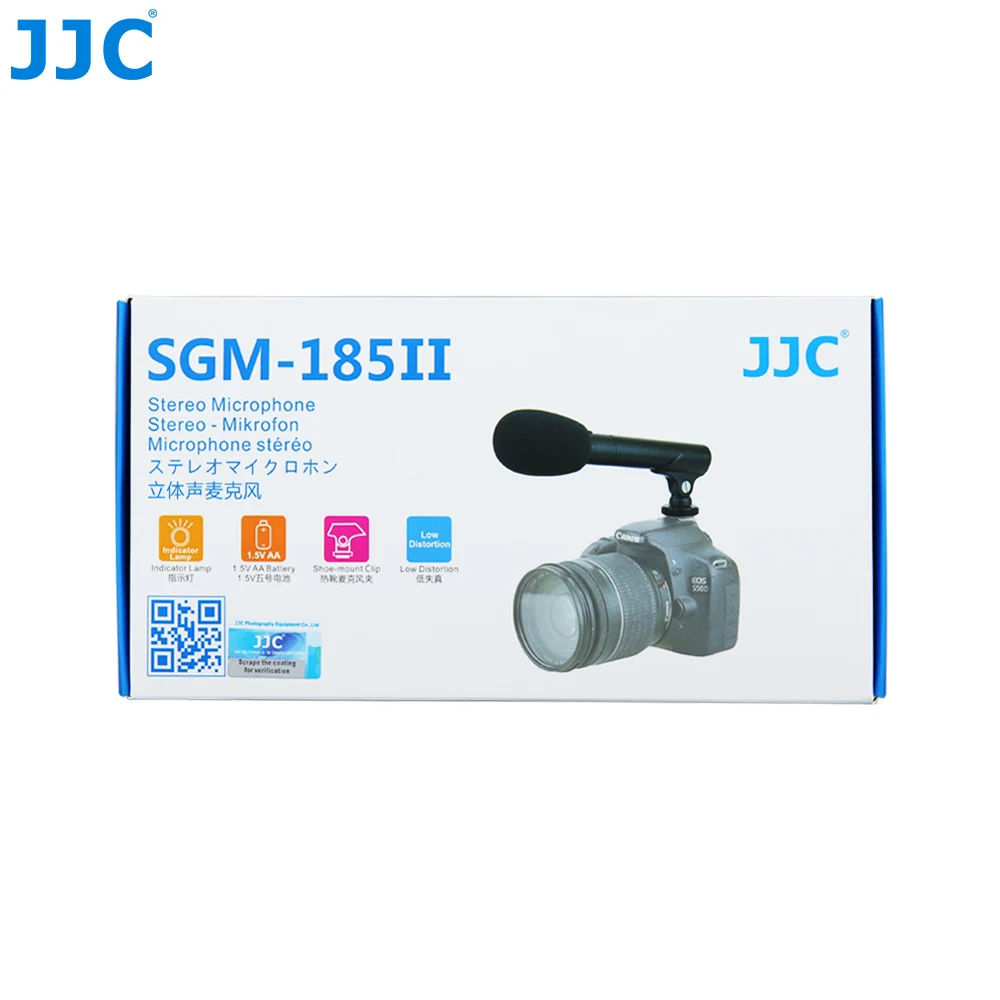 JJC камера Студия видеокамера Микрофон стандартный горячий башмак DSLR видео
