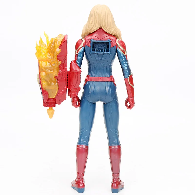 30 см электронные Мстители 4 Endgame Titan Hero Power FX Капитан Америка Железный человек