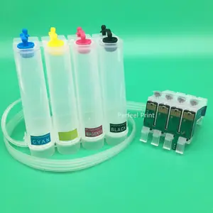 T1281-T1284 пустая Система непрерывной подачи чернил с чипом для Epson S22 SX125 SX420W SX425W SX235W SX130 SX435W SX230 SX440W BX305F BX305FW