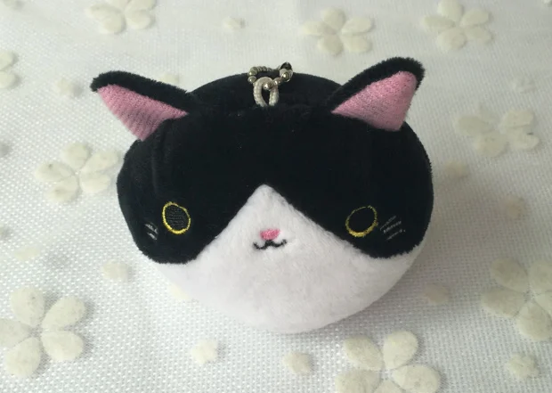 Плюшевая игрушечная кошка в подарок набитая 6 цветов. кукла плюшевая с котом из