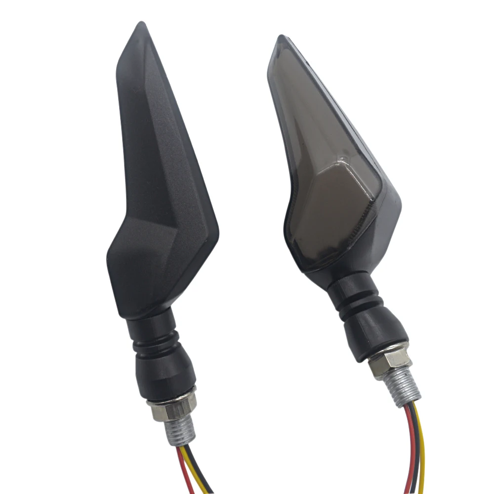 

2pc LED Turn Signal Motorcycle Turn Signals Light Tail Lights Indicators for Moto Motorbike Motorcycle Accessories Yellow Blue