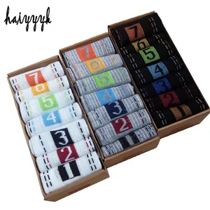 Носки мужские хлопковые, дышащие, 7 пар в наборе