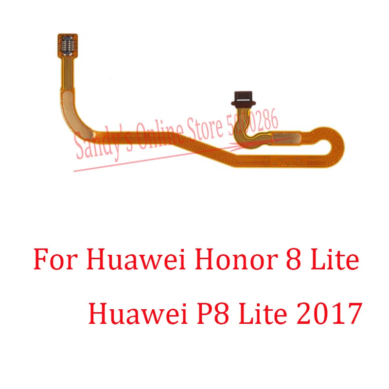 

For Huawei Honor 8 Lite Home Button Finger Fingerprint Sensor Scanner Touch ID Connector Flex Cable For P8 Lite 2017 Repair Part