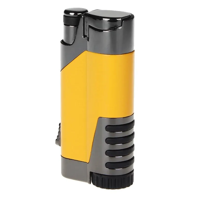 COHIBA зажигалка для сигар, ветрозащитная многоразовая Бутановая Зажигалка, фонарь, зажигалка с синим пламенем, зажигалка для сигарет