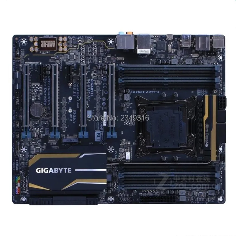 Материнская плата для Gigabyte оригинальная б/у настольного ПК материнская X99 LGA 2011-V3