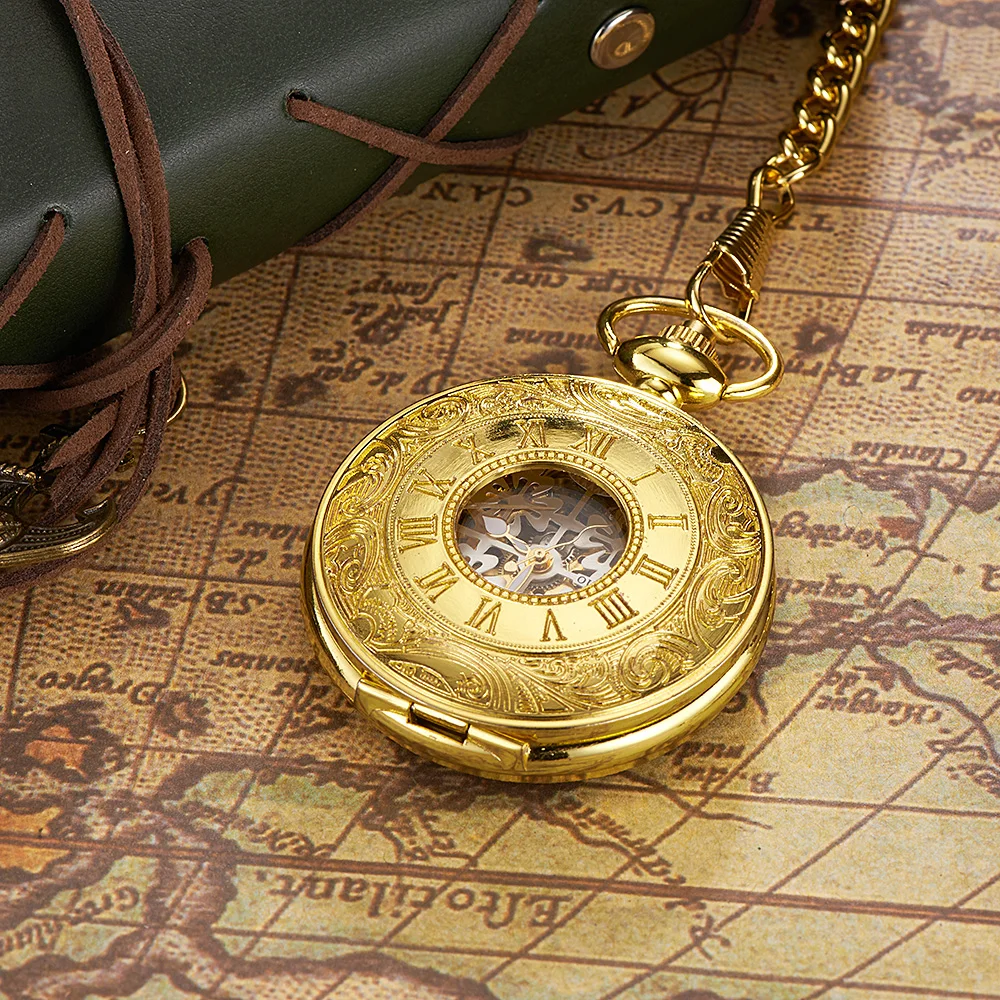 Мужские женские и мужские часы OUYAWEI Механические наручные скелетоны с полым