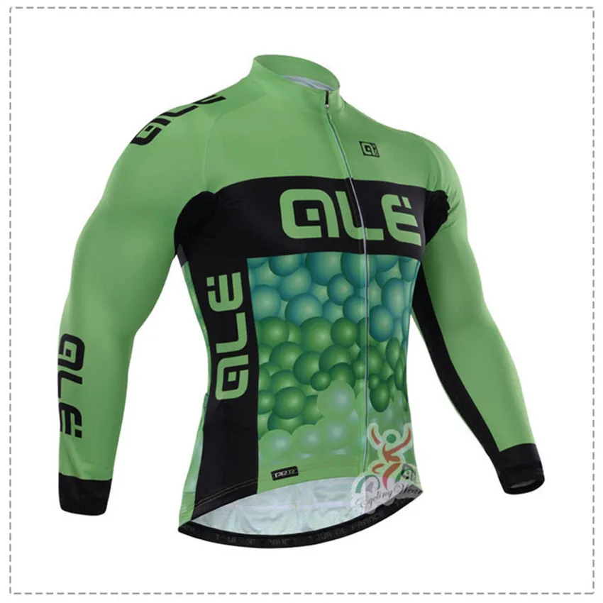 2016 New Arrivals Men's ALE pro team Cycling long sleeve jersey ropa ciclismo hombre cheap-clothes-china Breathable Hot | Спорт и
