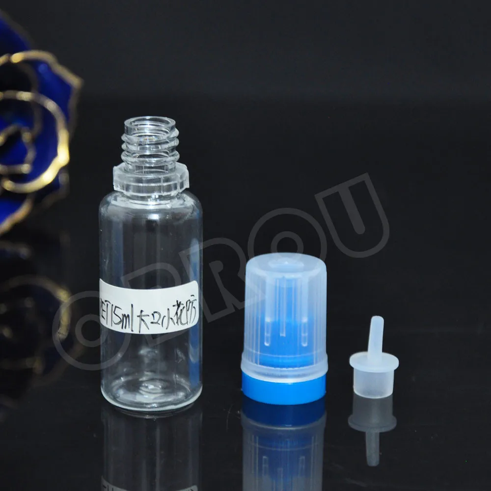 100 шт. пластиковые бутылочки капельницы для жидкости 15 мл|pet bottle 15ml|cap bottledropper plastic |