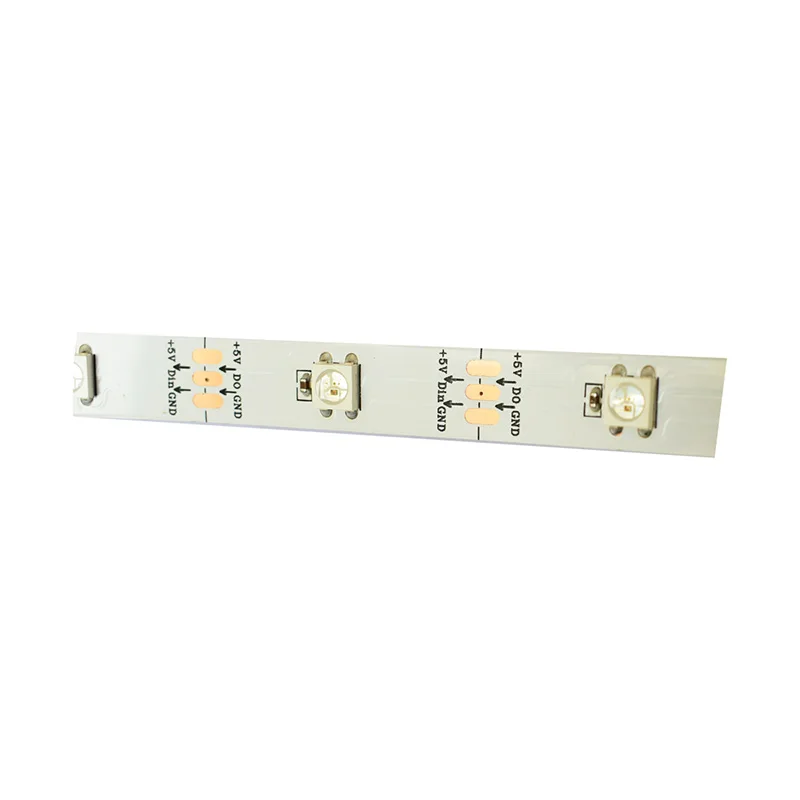 WS2812 Светодиодная лента 5 м 30 светодиодов/м SMD 5050 светодиодная полоса пикселей DC5V