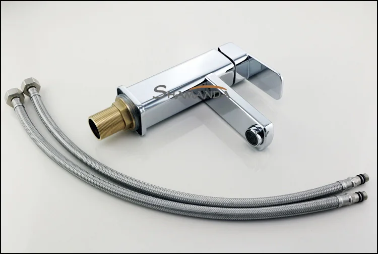 Бесплатная доставка современная ванная комната продукты хром закончил горячей и