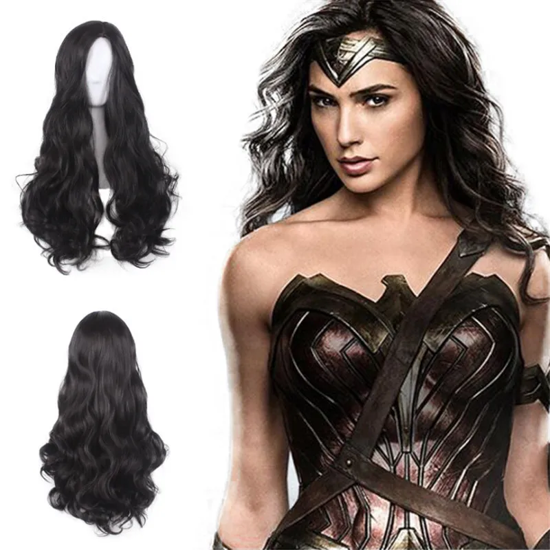 DC кино и телевидения Super Hero Wonder Woman Косплэй парик Prop аксессуары сцены нарядное