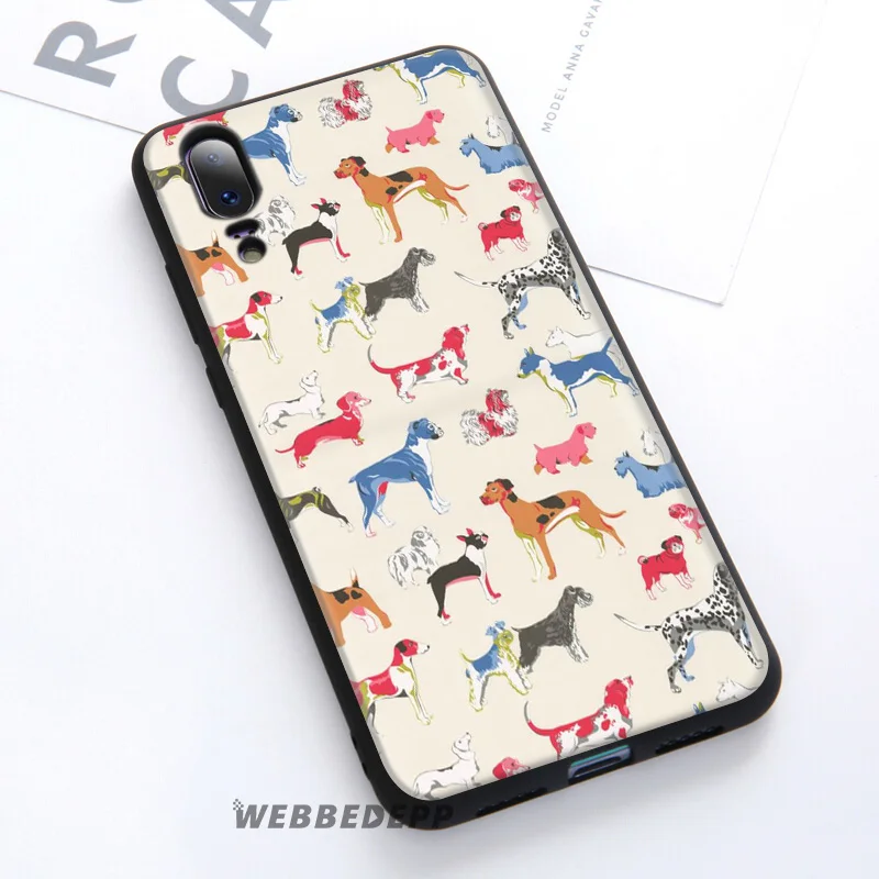 WEBBEDEPP такса собака добермана мягкий чехол для Huawei P30 P20 Pro P10 P9 Lite 2017 P Smart 2019 &amp Nova 3 3i