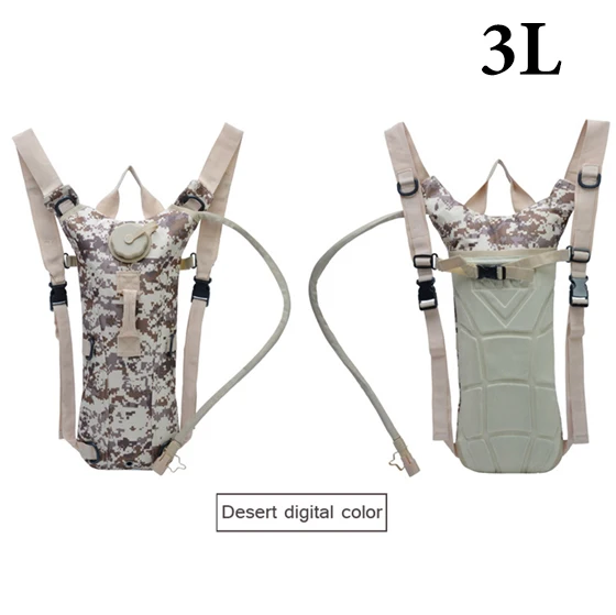 3L DesertDigital West biking велосипедная фляга для воды на открытом воздухе кемпинг туризм водный Пузырь велосипедная сумка большая емкость гидратационный рюкзак велосипедная сумка для воды - Цвет: 3L DesertDigital