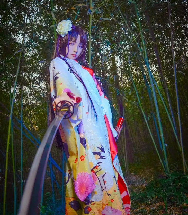 

Cosplay Japanese Anime Fate/Grand Order kimono Suit Cos Clothes