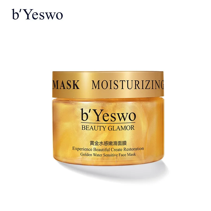 

24K Gold Face Mask Crystal Gold Collagen Facial Masks Moisturizing Whitening Anti Aging Wrinkle Skin Care Korean Cosmenics Mask